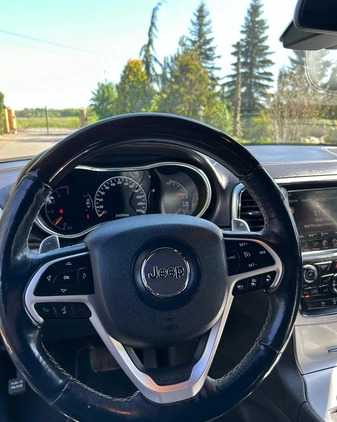 Jeep Grand Cherokee cena 88700 przebieg: 213770, rok produkcji 2014 z Grabów nad Prosną małe 352